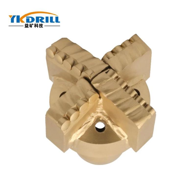 Blades Carbon Steel 145 mm Hole Drilling Water Well PDC Drilling Drag Bit