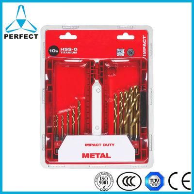 Taper Connection Variable Helix Turbo Max HSS Drill Bit Set