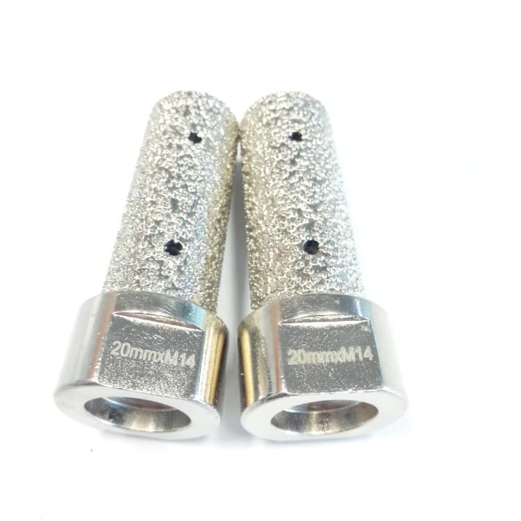 20mm Stone Granite Hole Milling Cutter Bits Diamond Router Bits for Polishing
