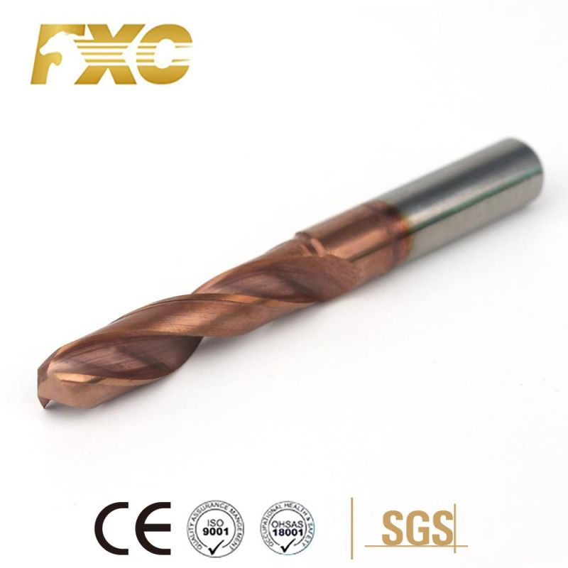 High Hardness HRC55 Tungsten Carbide Twist Drill Bits