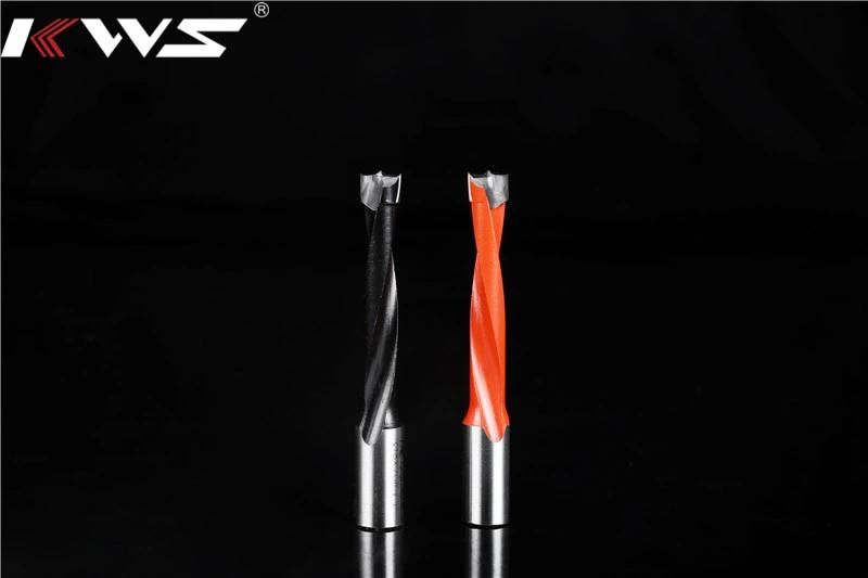 Kws Free Sample Dowel Drill Carbide Drill Bit for Wood Working 5mm 70mm