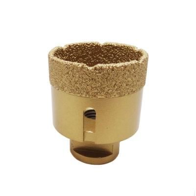 Ceramic Dry Vacuum Brazed Diamond Core Drill Bits