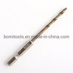 Power Tools HSS Drill Bit Customized Factory DIN338 Jobber Length Hex Shank Drill Bit
