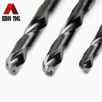 High Precision Tungsten Carbide Drill with Coolant Hole Hot Sales