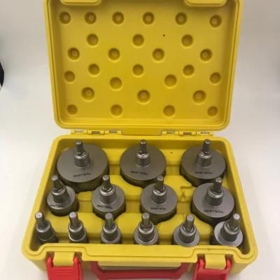 13PCS Tct Core Drill Bit Set Hollow Concrete Hole Saw Cutter for Concrete