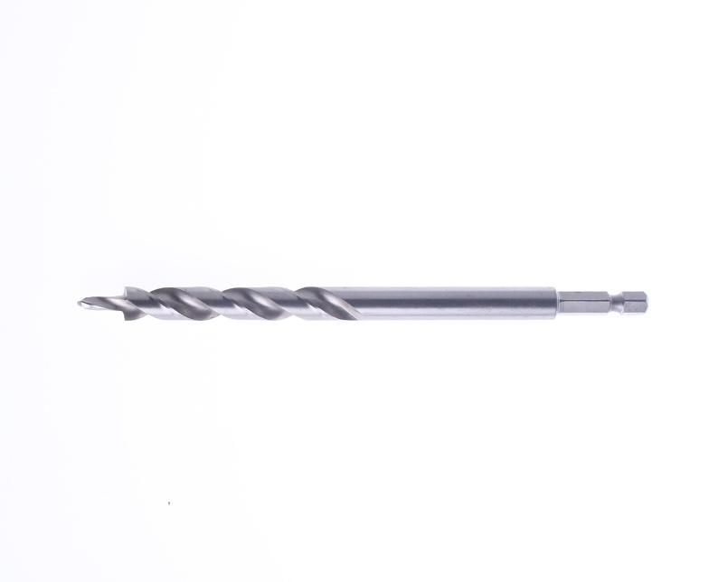 DIN8374 Straight Shank 90 Degree Fine Tolerance HSS Subland Two Step Drill Bit for Metal Drilling and Kreg Pocket Hole Jigging