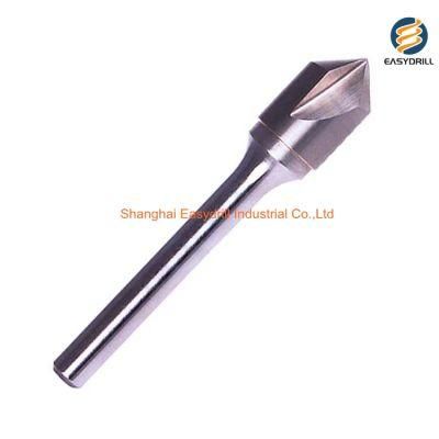 Long Shank 82 Degree 3 Flutes Carbide Steel Countersink Drill Tool Bit for Metal (SED-CS3F-LS)