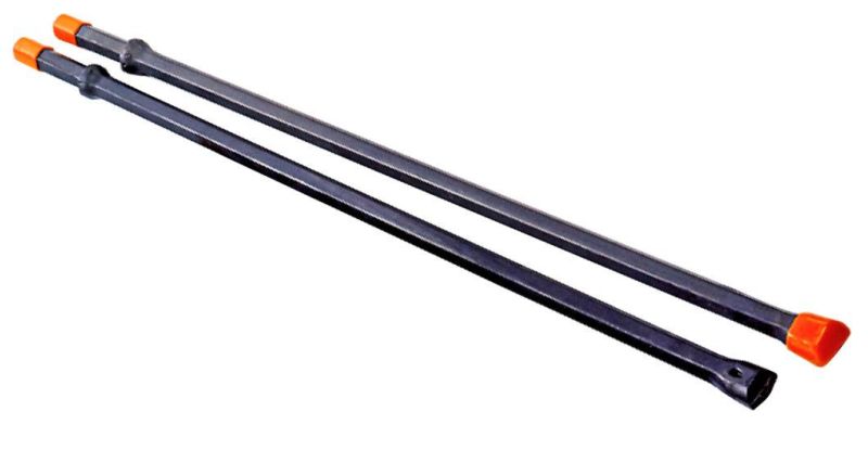 Hex Shank 108mm Integral Steel Drill Rod for Rock Drilling
