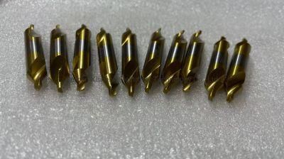 High Speed Steel Titanium Coating Center Drills Bit -Typea