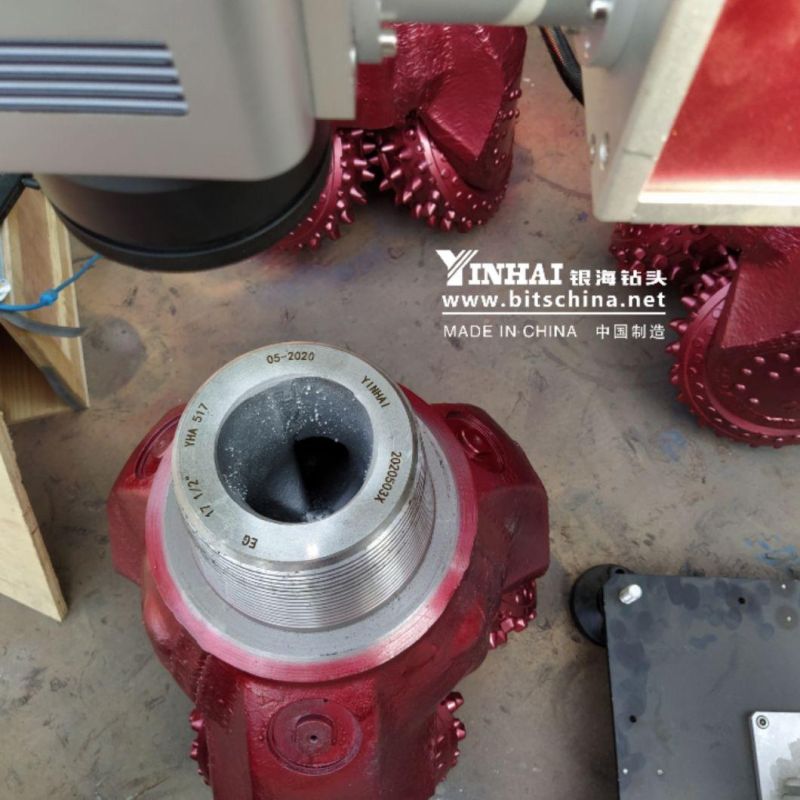 Hot-Selling 17 1/2" IADC517 Tricone Bit API Manufacturer for Well Drilling