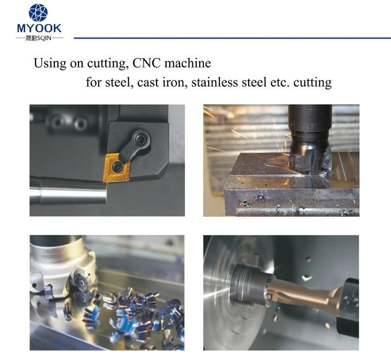 Fast Drilling U-Drill Holder and U-Drill Inserts