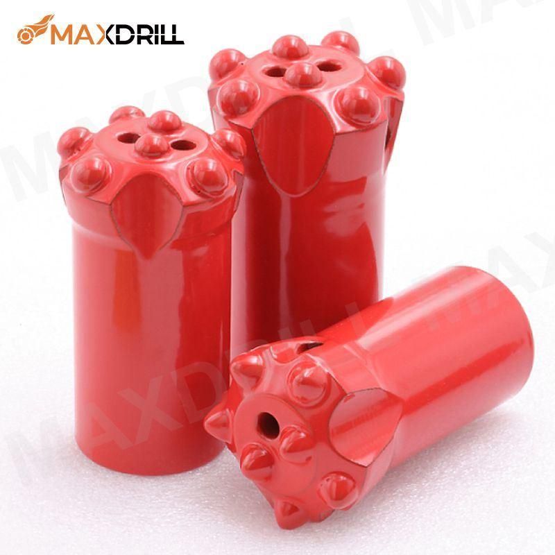 Maxdrill H22 11 Degree 38mm Taper Button Bit for Quarrying Small Hole Drilling