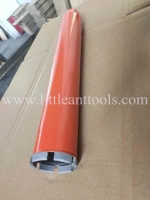 Diamond Core Drill Bits Wet Use Only for Hard Wall, Reinforced Concrete, 11/4-7 Unc, Europe, MID-East Market.