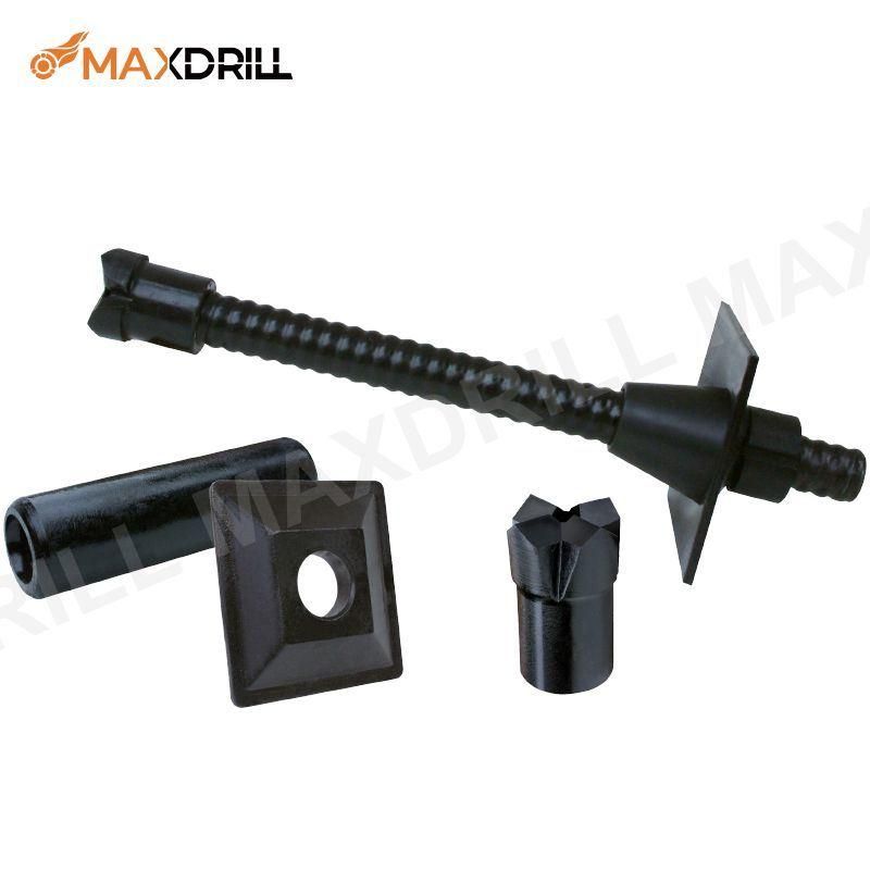 Maxdrill R38 76mm Rock Bolting Self Drilling Anchor Bolts