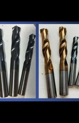 High Hardness Tungsten Steel Straight Shank Twist Drill for Machining Use and Hand Use