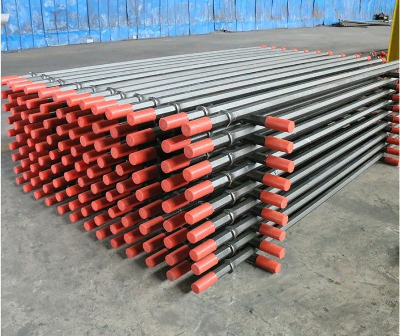 6/7/11/12 Degree Tapered Rock Drill Steel Rod