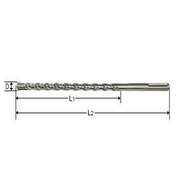 SDS-Max Shank +Tip Drills Bit (2)