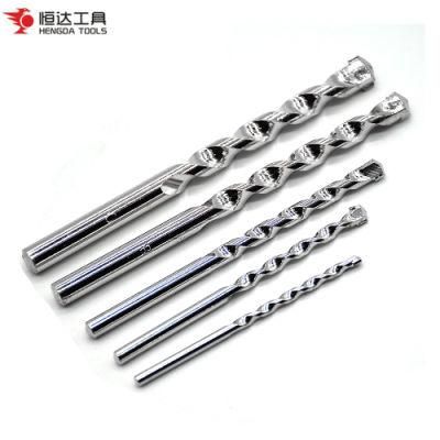 Hcs Carbide Tipped Ground Flute Chrome Plated Masonry Drill Bits