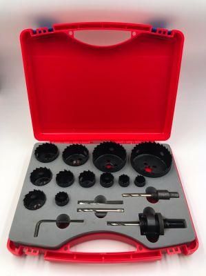 17PCS Bi-Metal Hole Saw with Plastic Box