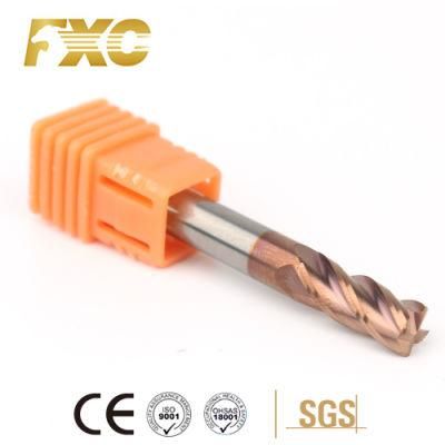 HRC55 Carbide Corner Radius End Mill for Steel