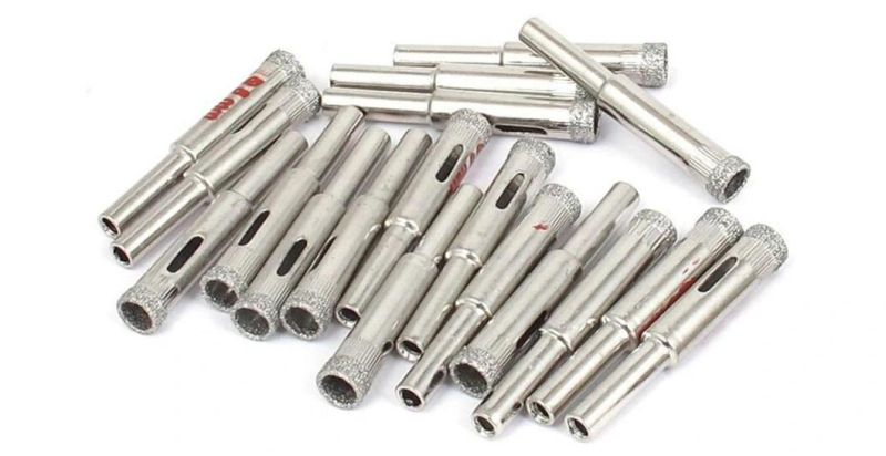 Core Drill Bits for Glass and Tiles with Diamond Material