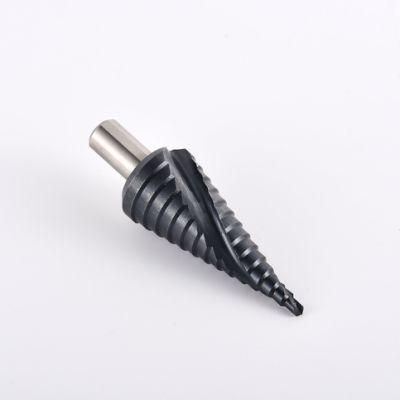 Step Drill Titanium Coated Double Cutting Blades with Excellent Quality