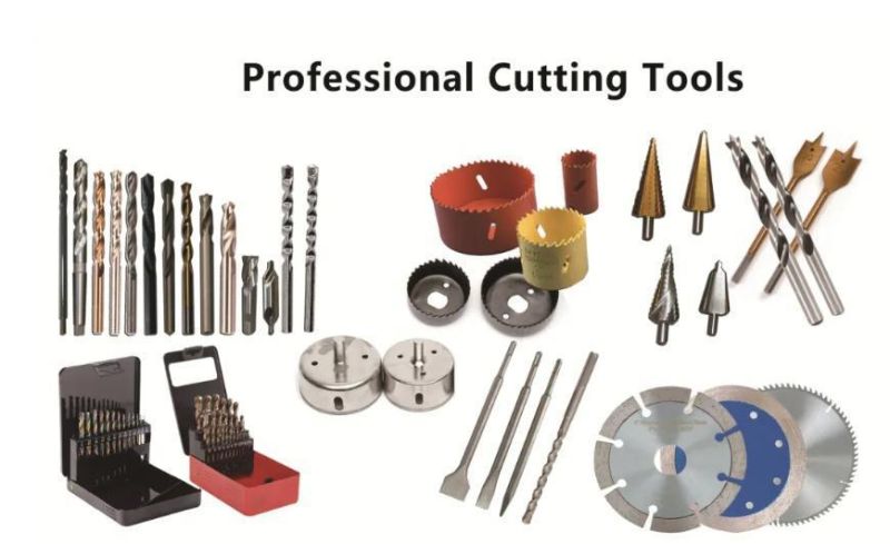 Holesaw Kit 19 PCS Carbon Steel Hole Saw Set for for Soft Wood, Plywood, Drywall, PVC etc