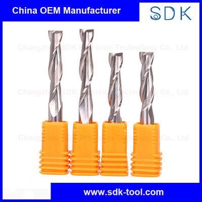 Solid Carbide 2 Flute Upcut Router Bits for Woodworking with High Quality