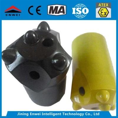 Tapered Carbide Tipped Button Drill Bit for Rock Drilling