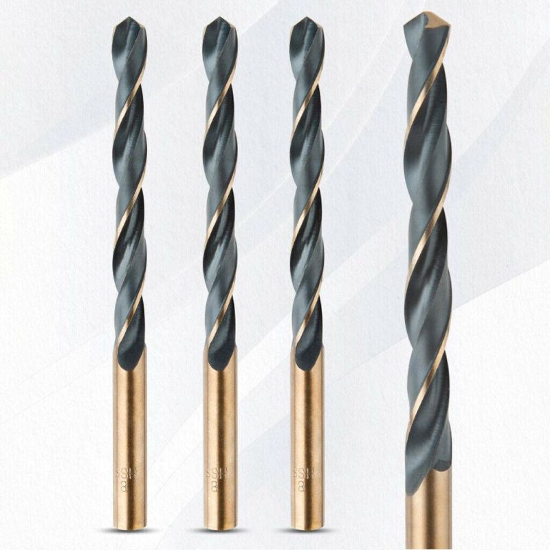 1/16"-1/2" Black Gold Drill Bit Set HSS Jobber Length Twist Drill Bit