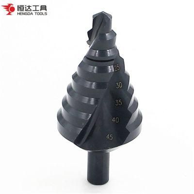 High Quality Spiral Flute HSS Step Cone Drill Bit