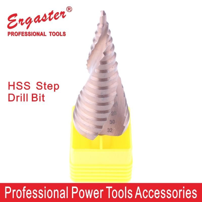 Metric Titanium High Speed Steel Step Drill Bit Set