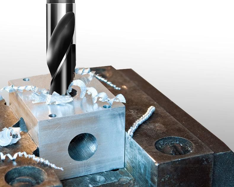 8PCS Metric HSS Drills Blacksmith Reduced Shank Twist Drill Bits Set for Metal Stainless Steel Aluminium PVC Drilling in Box (SED-DBS8)