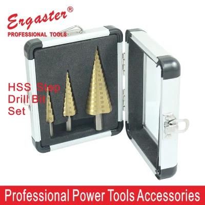 4-20/32mm HSS Titanium Coated Step Drill Bit for Metal