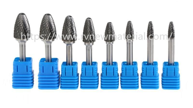 Tungsten Carbide Rotary File Tungsten Steel Shank Rotary Burr Steel Polish F Type