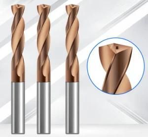 High Efficiency 3D Twist Drill for SUS High Hardness Carbide Drill