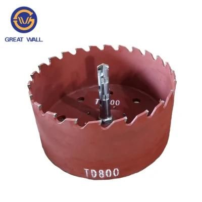 Tcc800 M42 Bi Metal HSS Hole Saw Cutter for Hot Tapping