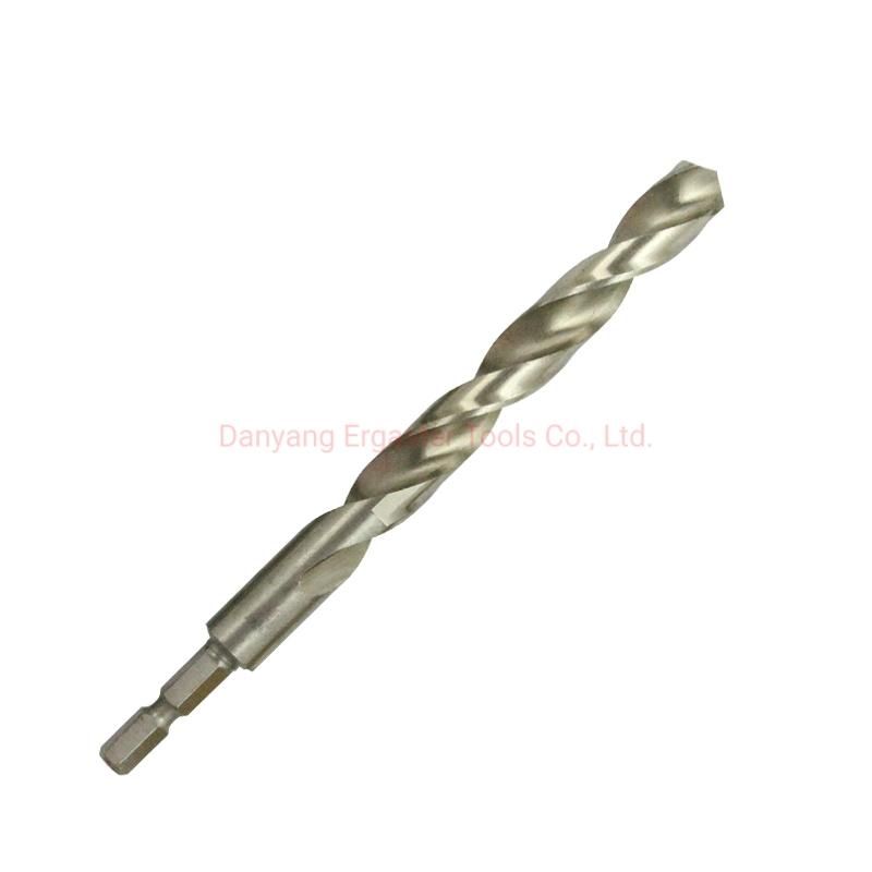 Hex Shank Quick-Change HSS Installation Drill Bit