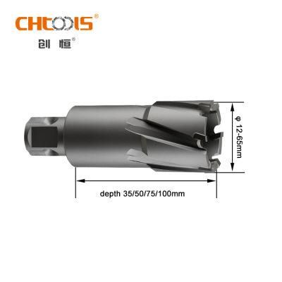 Chinese Factory 50mm Cutting Depth Tct Annular Cutter with Universal Shank