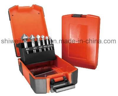 6PC Countersink Set Silver DIN335c