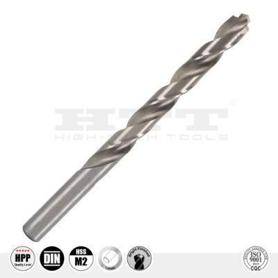 Pre-Cut Bullet Tip HSS Twist Drill Bit DIN338rn for Alloy Steel Iron Metal Drilling