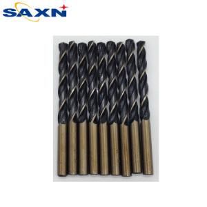 HSS 6542/M2 Black &amp; Gold Drill Bits for Metal