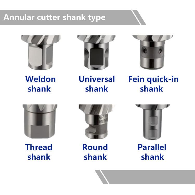Carbide Tipped Tct Annular Cutter Magnetic Core Drill Bits 12mm to 100mm