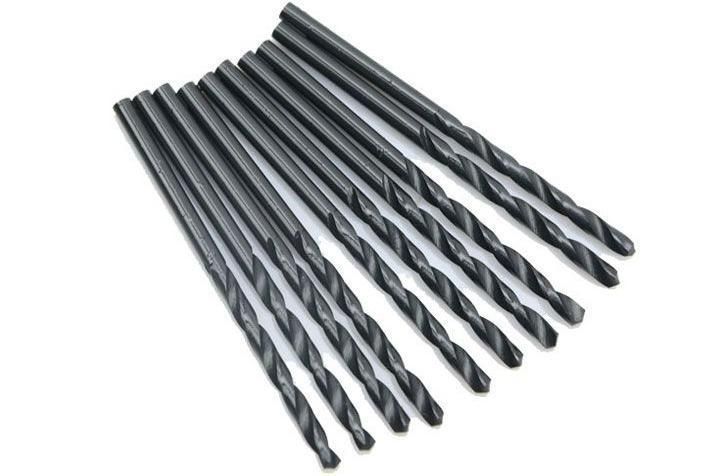 HSS Twist Drill Bits Roll, Forged Black Finish