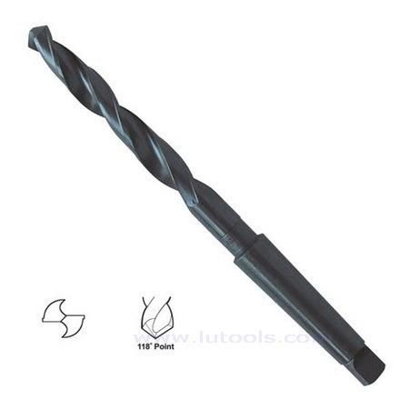HSS Taper Shank Drills Rolled Black Finish