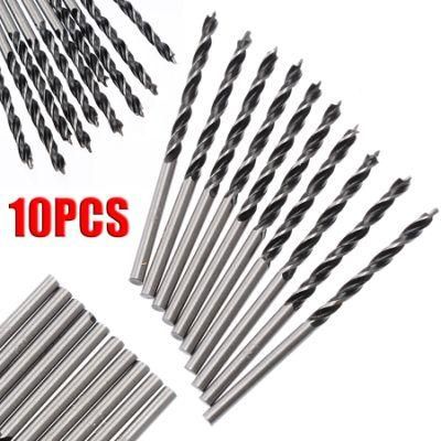 High Strength Drilling Tool 10PCS 3mm Twist Drill Bit Wood Drill Bits with Center Point