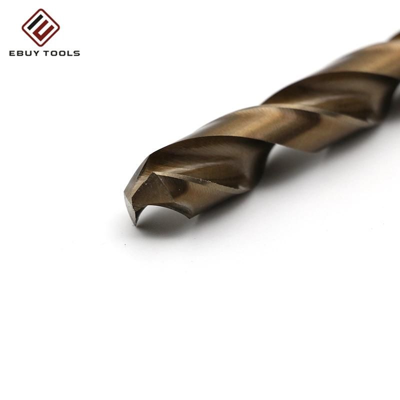 9mm Hot Sale Diamond Fully Ground Long HSS Core/Rock/Hammer Drill Twist Drill Bits for Stainless Steel