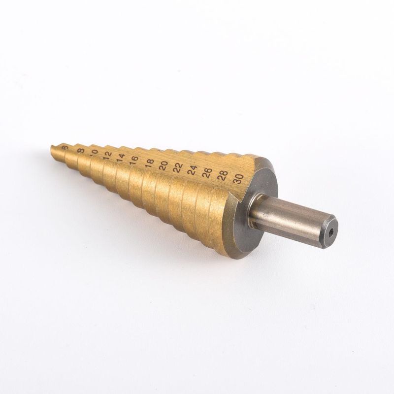 High Quality Single M35 Straight Flute Step Drill for Steel