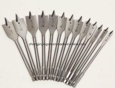 1/4&quot;-1&quot; Wood Flat Drill Bit for South America Market