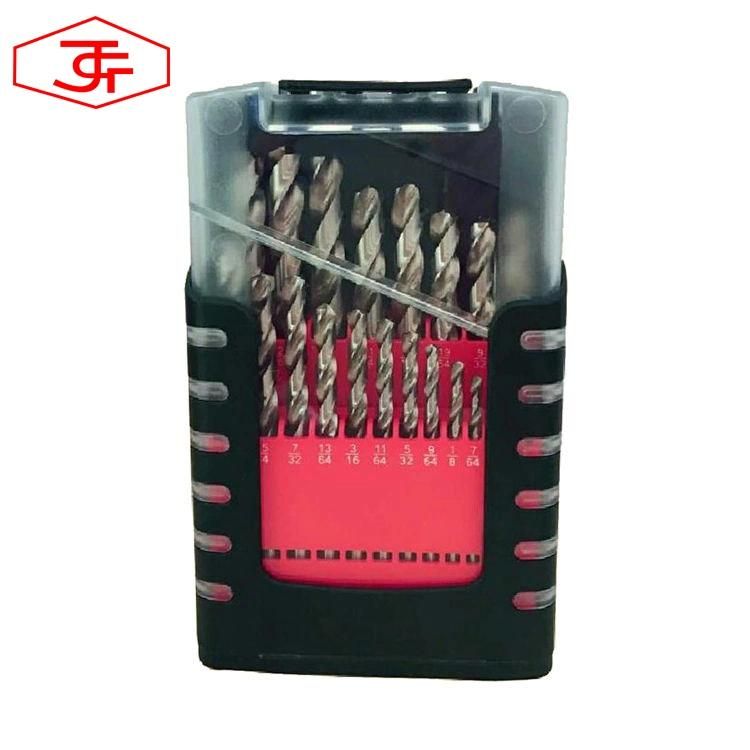 21PCS HSS Drill Bits Set for Metal Aluminum